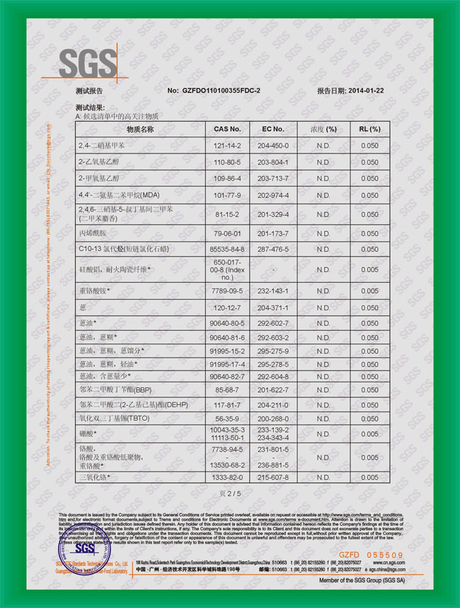91视频官网入口防黴片檢（jiǎn）測（cè）報告2